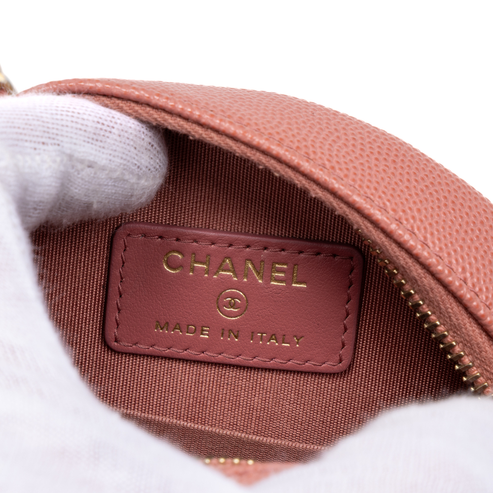 Chanel Filigree Round Chain Clutch Mini - Picture 8 of 9